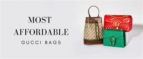 how much does gucci cost to make|most affordable gucci bag.